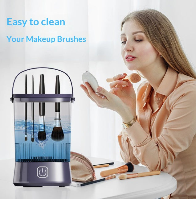 Makeup Brush Cleaner, Quick Wash Tool for Brushes & Sponges