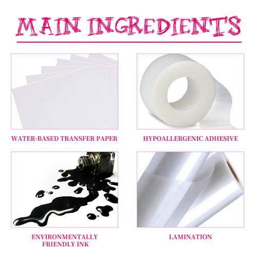 Lash Transfer Stickers, Easy Wear