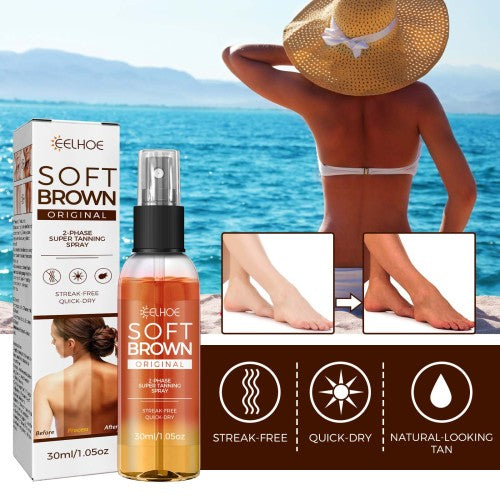 Bronzing Body Oil Spray with Sunflower & Walnut