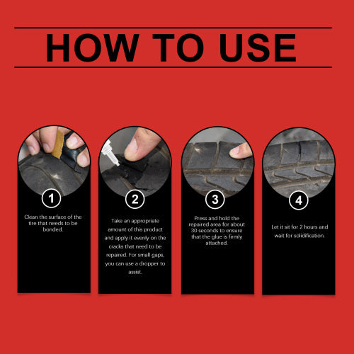 Tire Sidewall Repair Glue