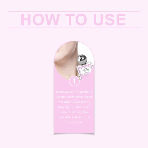 Pink Rose Perfume with Lavender & Patchouli