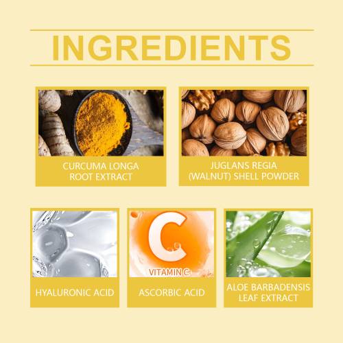 Turmeric Face Scrub with Aloe & Walnut