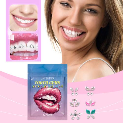 Hip Hop Crystal Tooth Gems