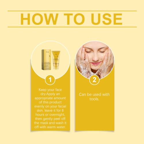 Turmeric Collagen Peel-Off Mask with Kojic Acid