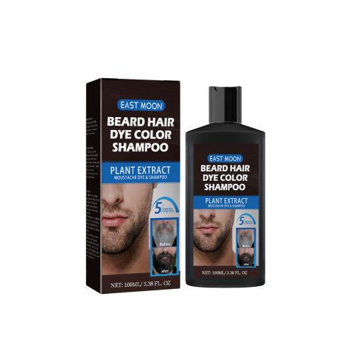 Black Beard & Hair Color Shampoo