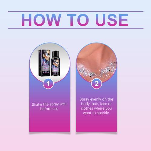 Brightening Glitter Highlight Spray
