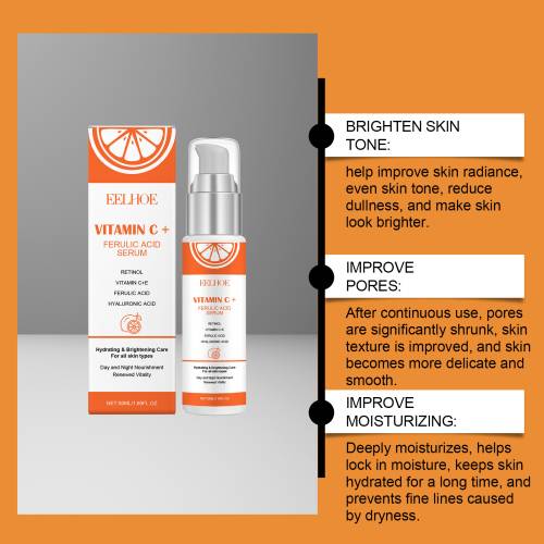 Vitamin C & Retinol Face Essence, Lightweight Brightening Serum