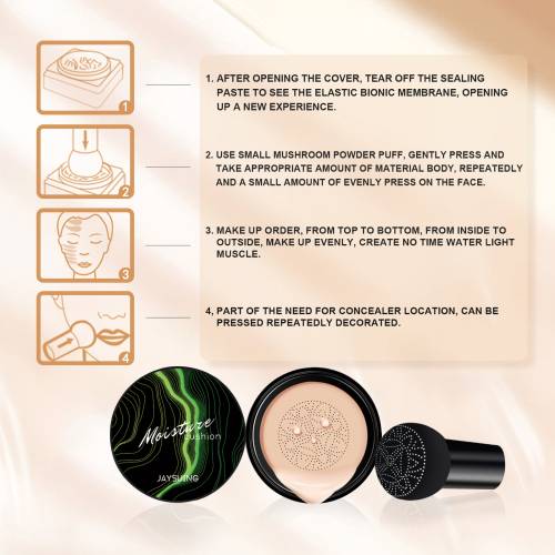 Mushroom Puff Cushion Foundation