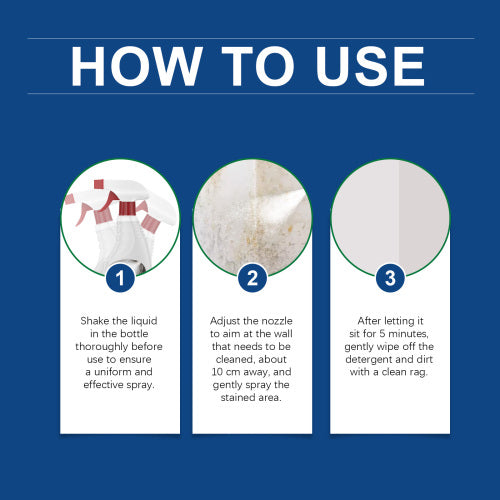 Wall & Bathroom Mildew Stain Spray