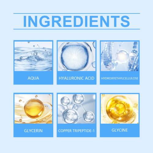 Blue Copper Peptide Face Serum, Deep Moisturizing