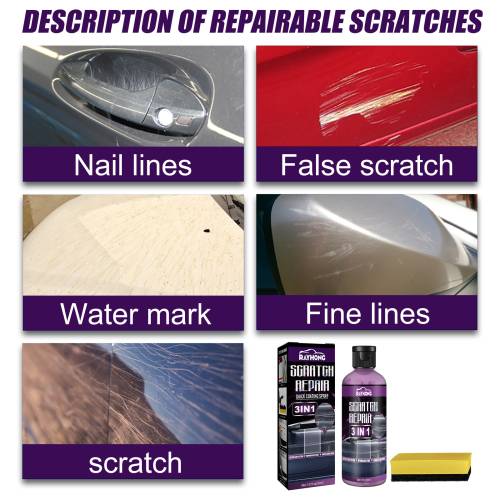 Clear Scratch Repair Agent