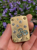 zavevo | Mini Flower Press | Compact Botanical Keepsake Maker | Portable Craft Tool