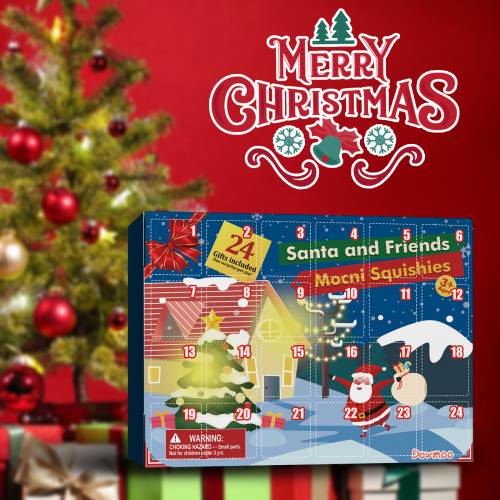 Christmas Squeeze Toy Advent Calendar