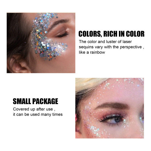 Glitter Body Gel, Brown