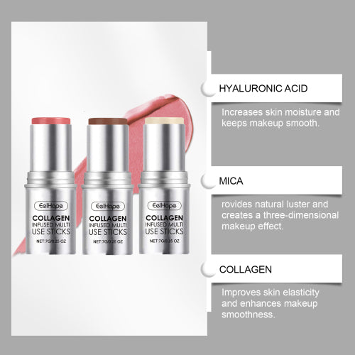Collagen Multi-Use Blush Stick