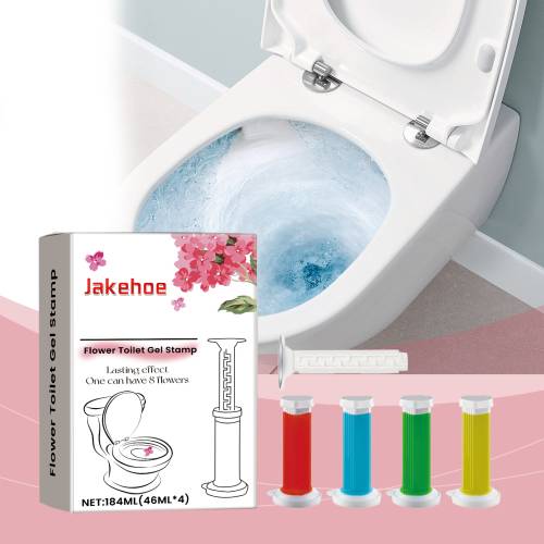 Flower Toilet Gel Freshener