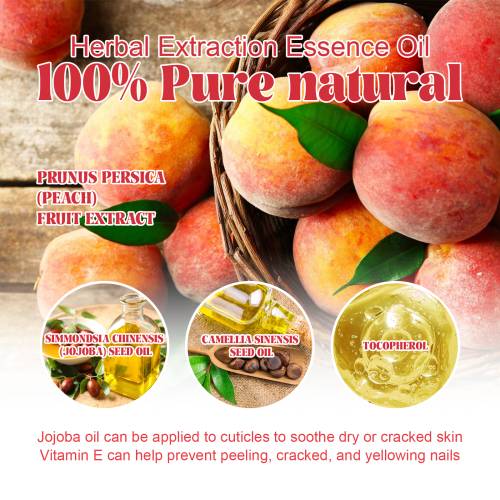 Cuticle Oil with Peach, Jojoba & Camellia