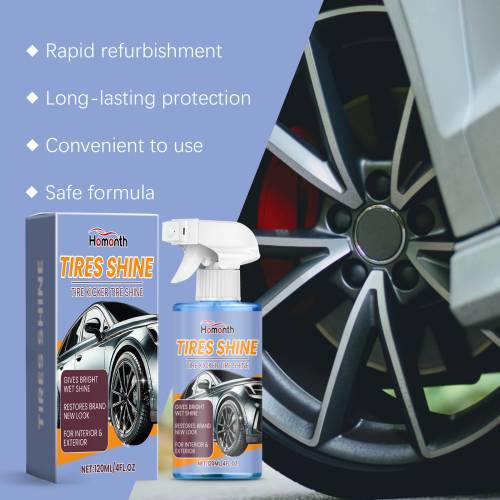 Tire Shine Spray, Long-Lasting