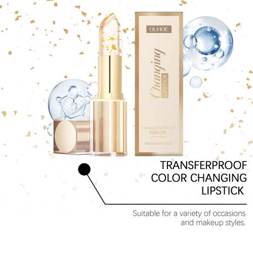 Gold Leaf Color-Changing Lip Balm with Vitamin E