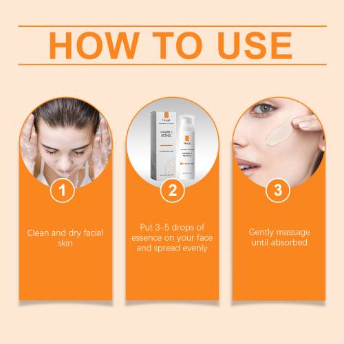 Retinol & Vitamin C Face Serum, Lightweight Moisturizing