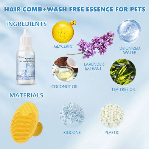 Pet Leave-In Coat Serum Set