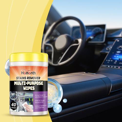 Interior Cleaning Wipes, Portable