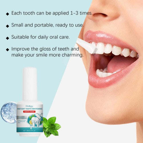 Tooth Brightening Paint with Vitamin C & Mint