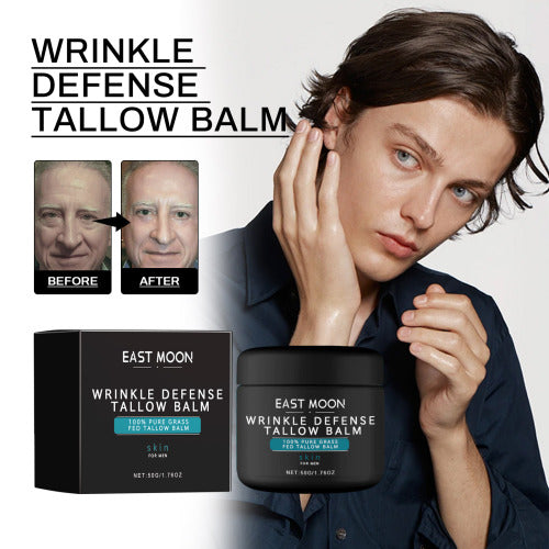 Men's Tallow Collagen Face Cream, Hydrating & Firming