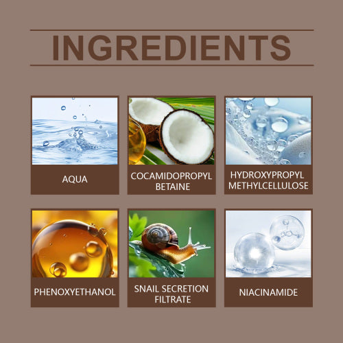 Snail Moisturizing Face Cleanser