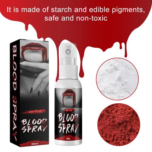 Fake Blood Spray for Halloween & Film Makeup