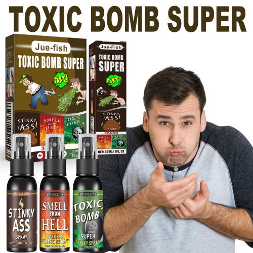 Brown Prank Stink Spray