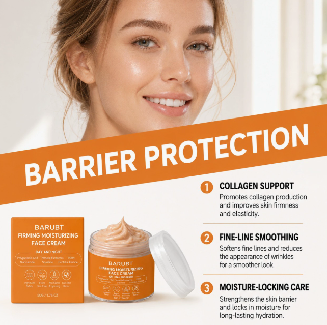 Hydrating Face Cream, Silky Daily Facial Moisturizer for a Dewy Look
