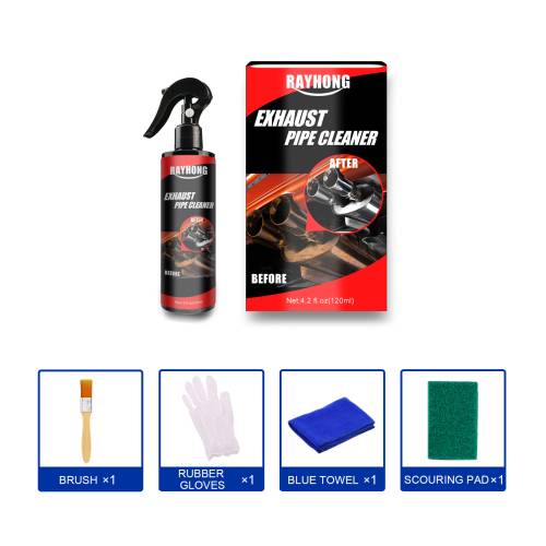 Exhaust Pipe Rust Cleaner, 120 ml Set