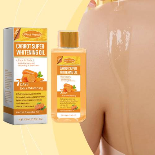 Carrot Brightening Body Oil with Vitamin C