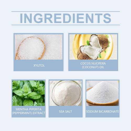 Baking Soda Sea Salt Toothpaste Tablets