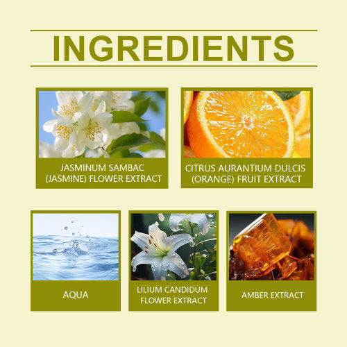 Lily Perfume Spray with Orange & Amber