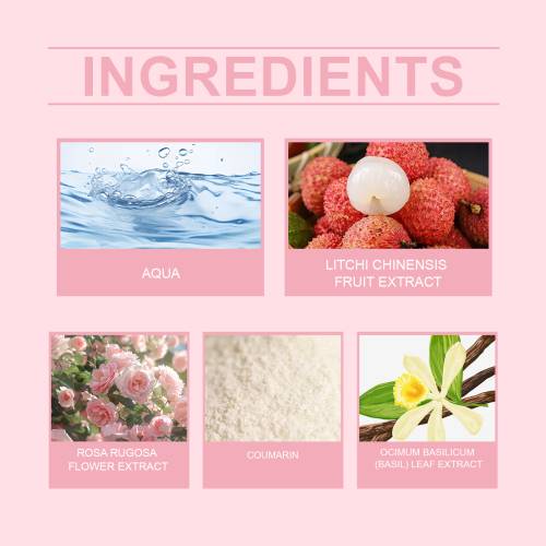 Lychee Rose Vanilla Perfume for Women