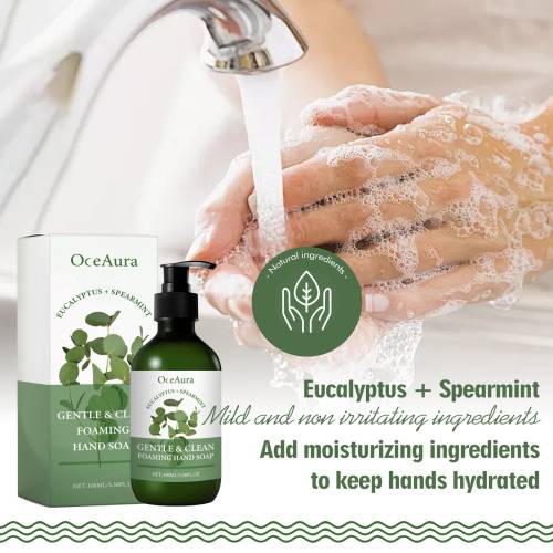 Gentle Foaming Hand Soap with Eucalyptus & Spearmint