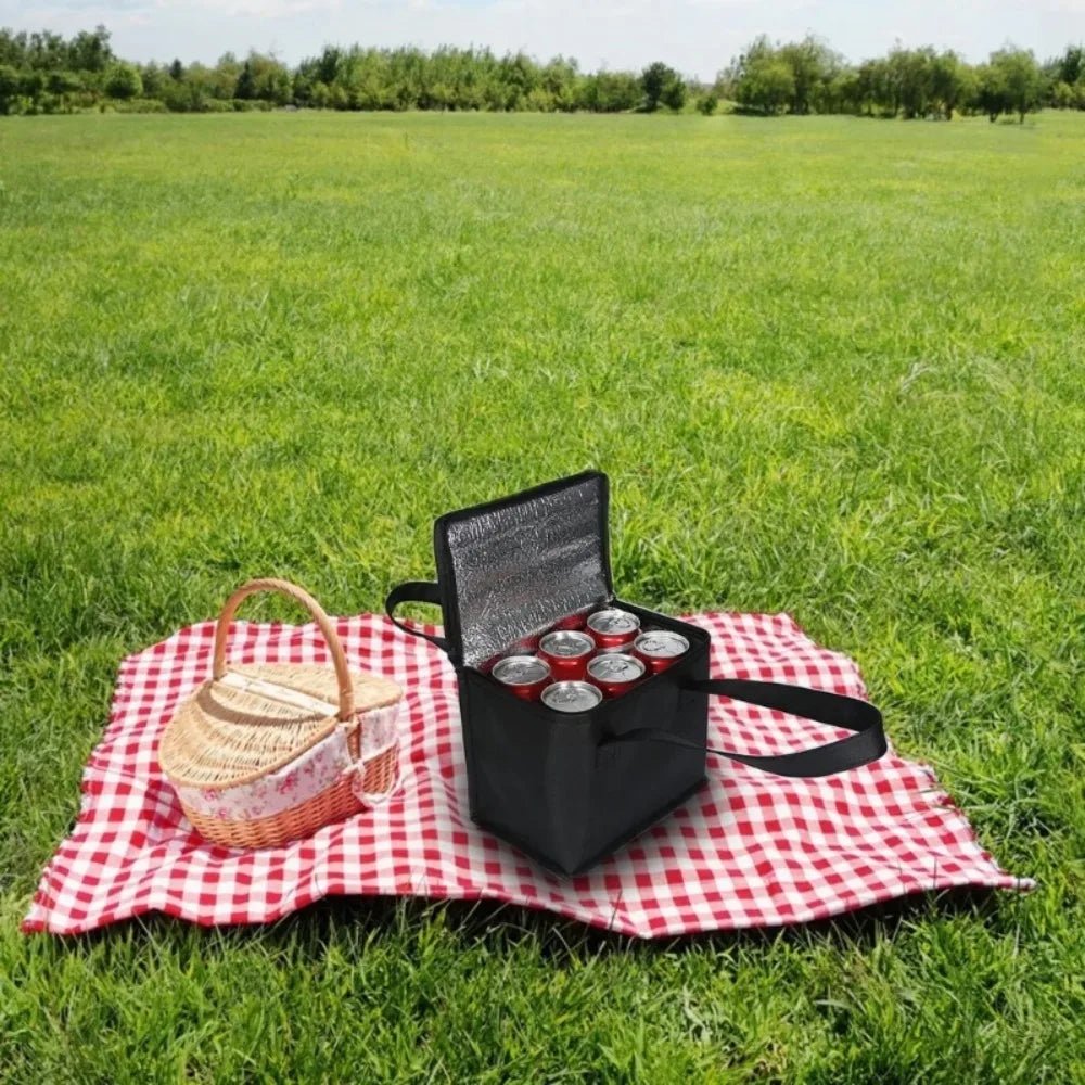 Zavevo Insulated Cooler Bag with Aluminum Foil Lining for Picnics and Travel