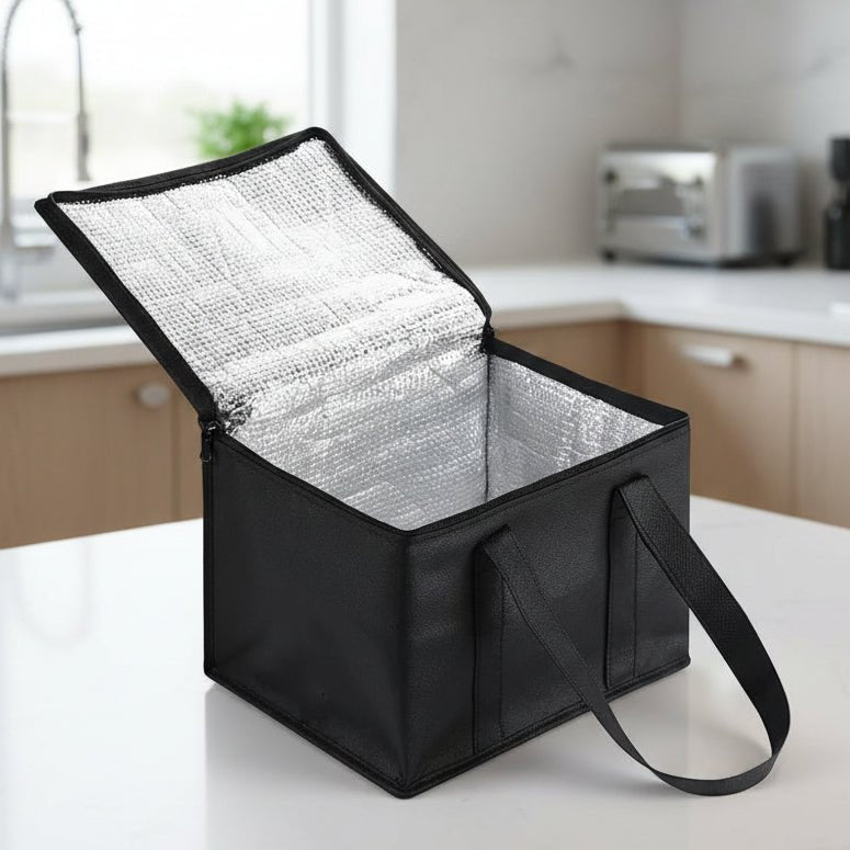 Zavevo Insulated Cooler Bag with Aluminum Foil Lining for Picnics and Travel