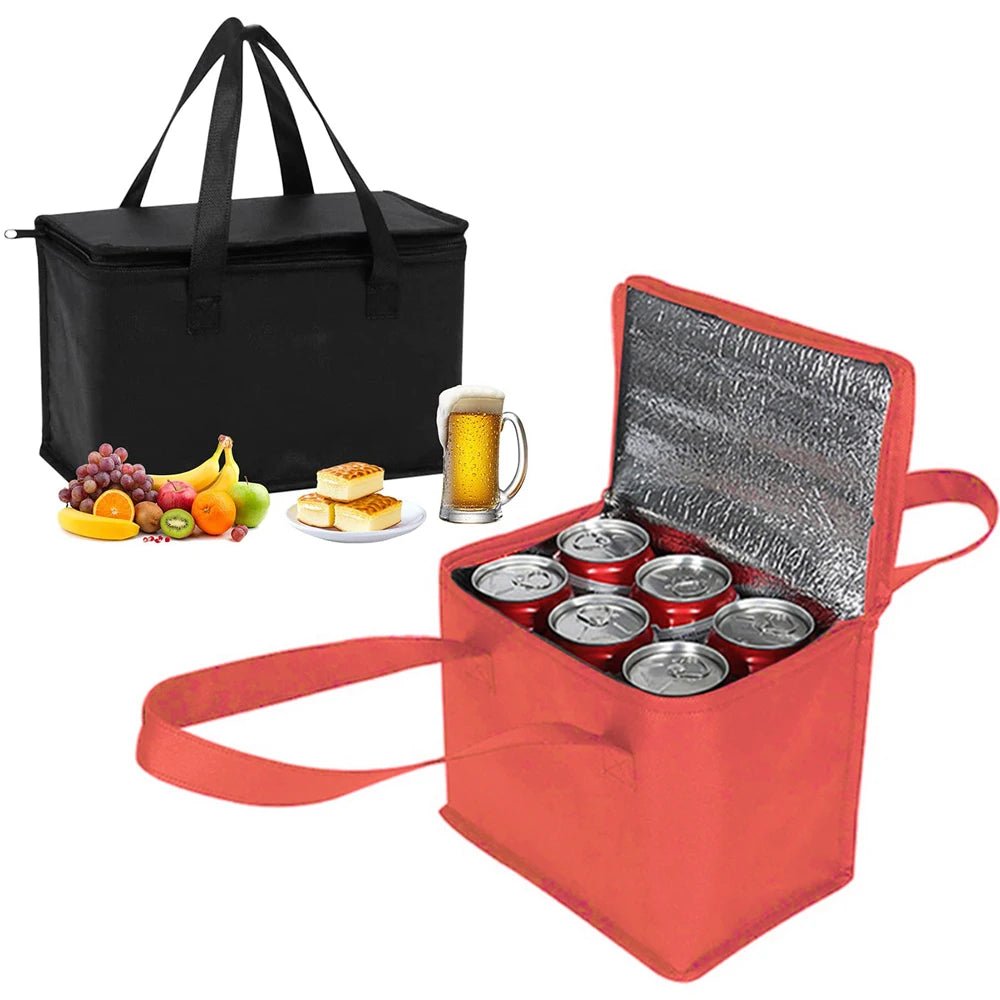 Zavevo Insulated Cooler Bag with Aluminum Foil Lining for Picnics and Travel