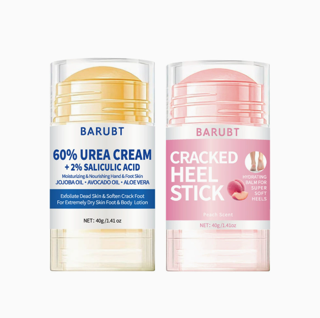 Peach & Urea Hand and Foot Cream for Dry, Rough Heels