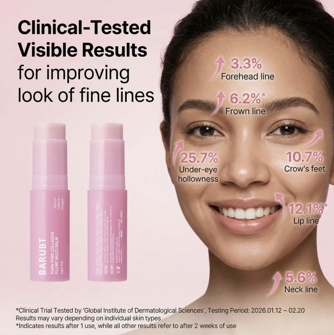 Collagen Moisturizing Balm Stick & Eye Cream Set