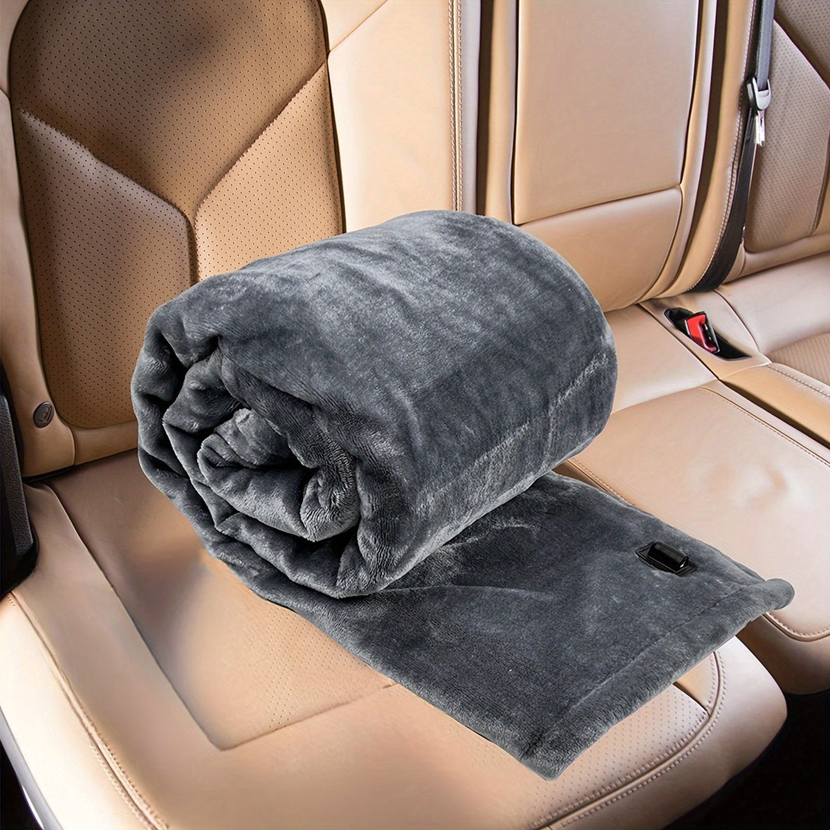 12V Heated Car zavevoanket - Soft Flannel zavevoanket with Overheat Protection for Car and Camping | zavevo