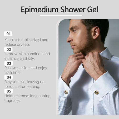 Men's Ginseng Vitamin C Shower Gel