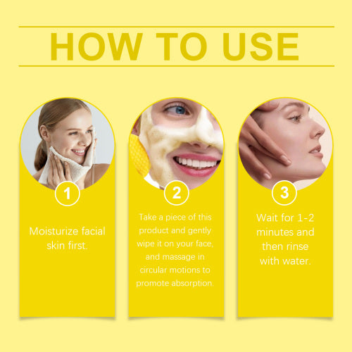 Turmeric Cleansing Pads with Chamomile & Vitamin C