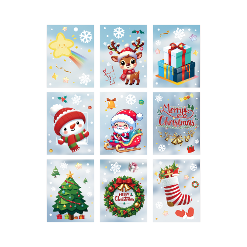 Christmas Window Clings