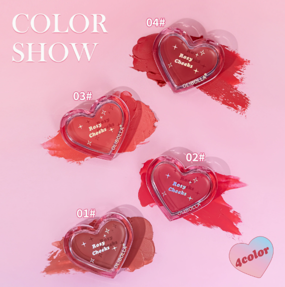 Multi-Use Cheek & Lip Cream Blush with Luminous Highlight, Natural Dewy Finish