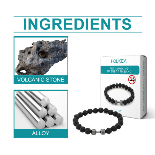 Men's Volcanic Stone Bracelet