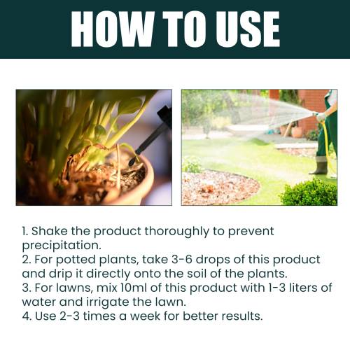 Plant-Based Organic Fertilizer Concentrate